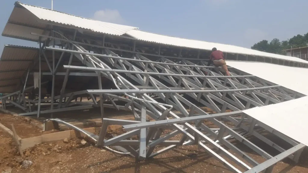 Proses audit struktur oleh Mibu Sipil