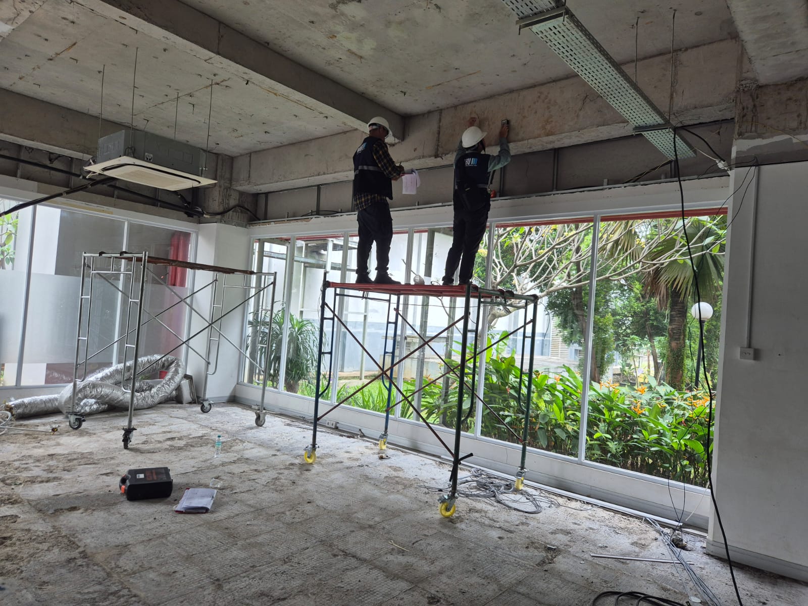 Audit struktur bangunan gedung oleh Mibu Sipil