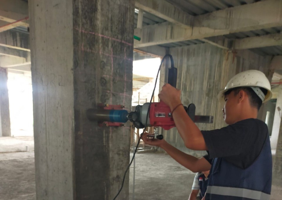 Audit Struktur: Perbedaan Hasil Uji UPV, Hammer Test, dan Coring terhadap Mutu Beton - MIBU SIPIL