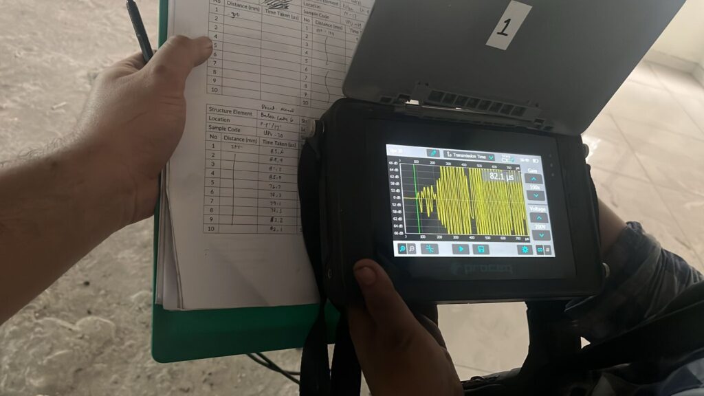 Uji UPV (Ultrasonic Pulse Velocity): Metode Non-Destructive Test untuk Evaluasi Kualitas Beton - MIBU SIPIL